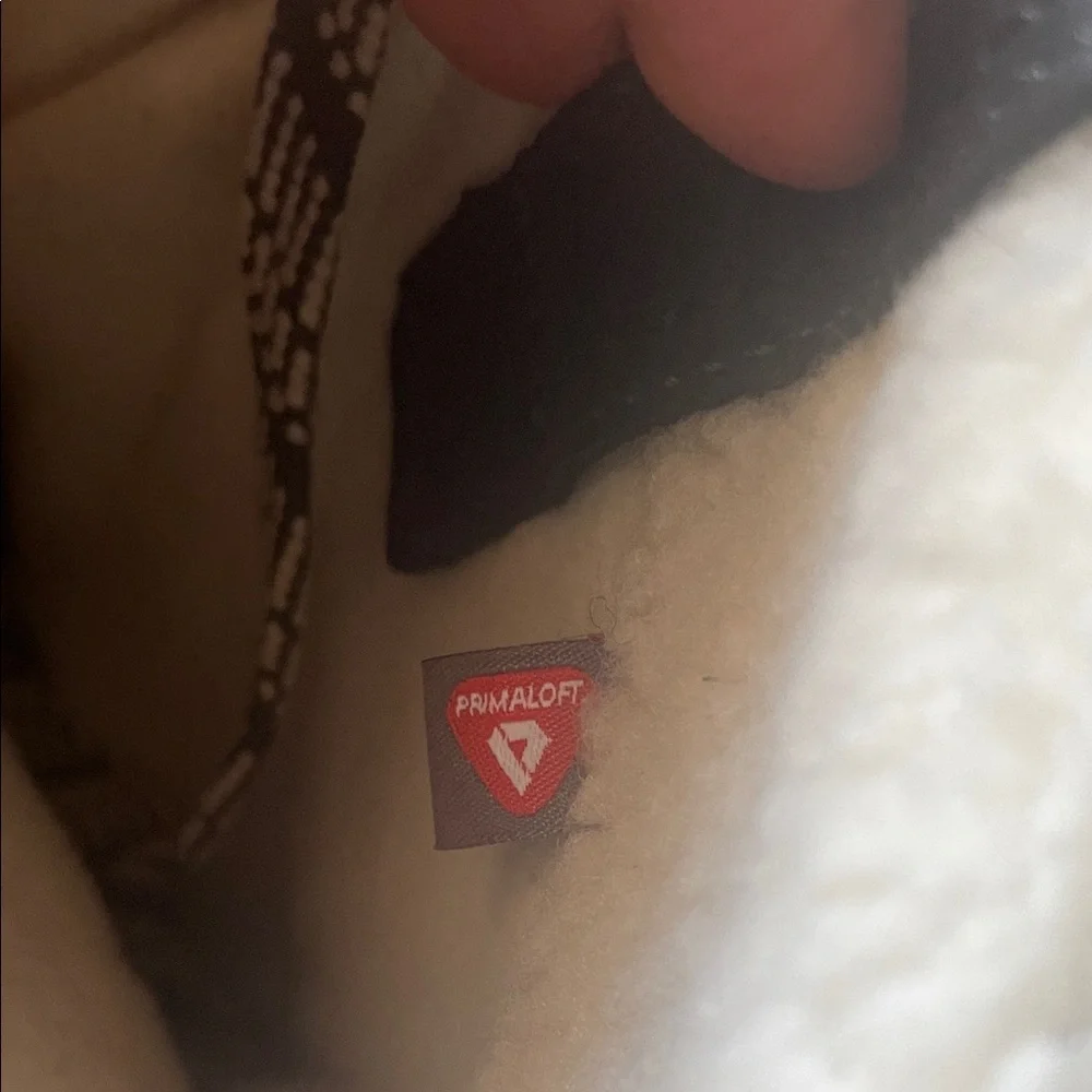 The North Face Black and Gray Winter Boots